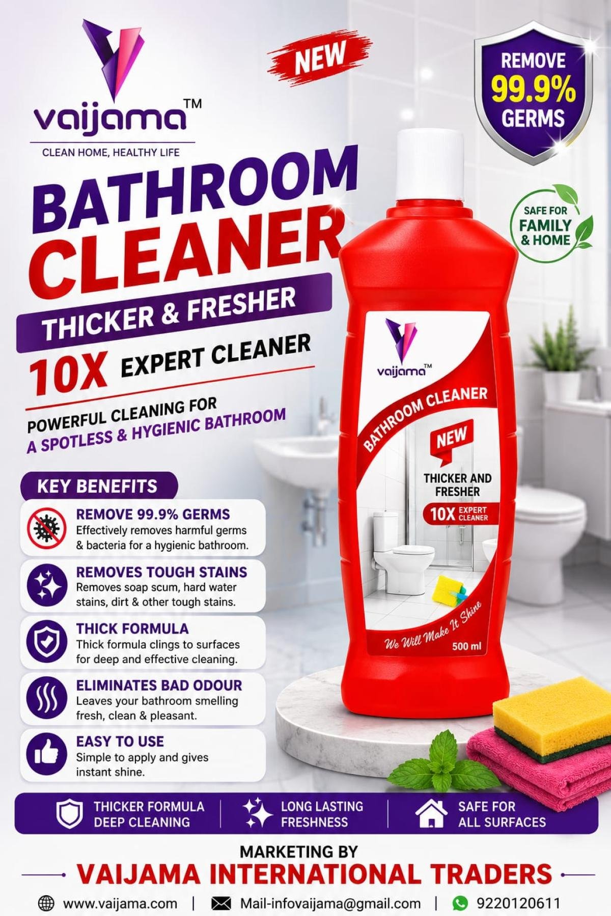 Bathroom cleaner
